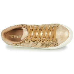 Chaussures Femme Gola - ORCHID PLATEFORM SAVANNA Doré / Guépard -France CHAUSSURES DE SPORT Soldes Boutique 17672948 500 F