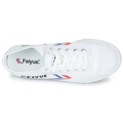 Chaussures Feiyue - FE LO 1920 Blanc / Bleu / Rouge -France CHAUSSURES DE SPORT Soldes Boutique 17674787 500 F