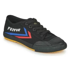 Chaussures Feiyue - FE LO 1920 Noir / Bleu / Rouge