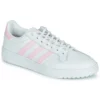 Chaussures Femme Adidas Originals - TEAM COURT W Blanc / Rose -France CHAUSSURES DE SPORT Soldes Boutique 17679427 500 A