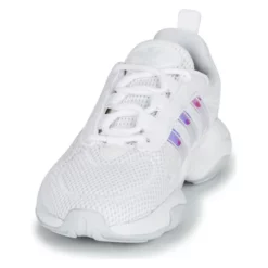 Chaussures Fille Adidas Originals - HAIWEE J Blanc / Iridescent -France CHAUSSURES DE SPORT Soldes Boutique 17679457 500 C