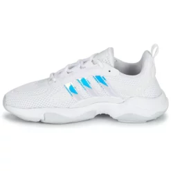 Chaussures Fille Adidas Originals - HAIWEE J Blanc / Iridescent -France CHAUSSURES DE SPORT Soldes Boutique 17679457 500 D