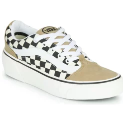 Chaussures Femme Vans - SHAPE NI Beige / Blanc
