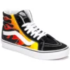 Chaussures Vans - SK8-HI REISSUE Noir / Flame -France CHAUSSURES DE SPORT Soldes Boutique 17687512 500 A