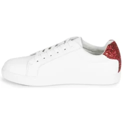 Chaussures Femme Bons Baisers De Paname - SIMONE AMOUR/HAINE Blanc -France CHAUSSURES DE SPORT Soldes Boutique 17837739 500 D