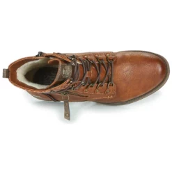 Chaussures Femme Mustang - 1293601 Cognac -France CHAUSSURES DE SPORT Soldes Boutique 17844396 500 F