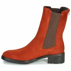 Chaussures Femme Regard - DAMGAN V2 VELOURS CHATAIGNE Rouge -France CHAUSSURES DE SPORT Soldes Boutique 17940782 500 D