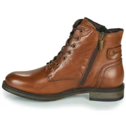 Chaussures Femme Casual Attitude - NUNAISE Camel -France CHAUSSURES DE SPORT Soldes Boutique 17956077 500 D