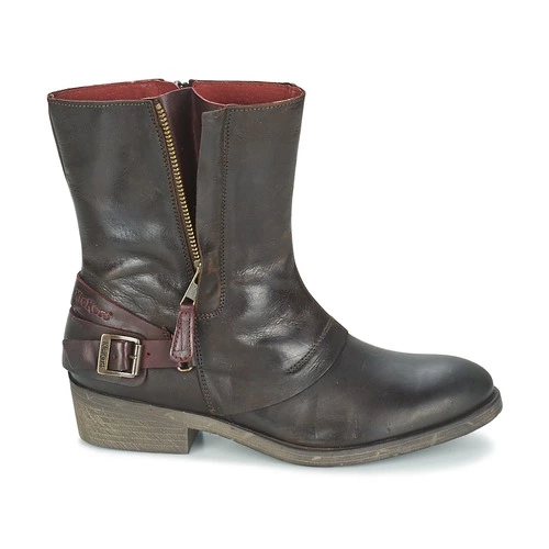 Chaussures Femme Kickers - AMERIKO Marron 4 Chaussures Femme Kickers - AMERIKO Marron – Image 2