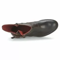 Chaussures Femme Kickers - AMERIKO Marron 13 Chaussures Femme Kickers - AMERIKO Marron -France CHAUSSURES DE SPORT Soldes Boutique 1798582 500 F