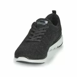 Chaussures Femme Skechers - FLEX APPEAL 3.0 PLUSH JOY Noir -France CHAUSSURES DE SPORT Soldes Boutique 18208340 500 C