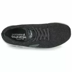 Chaussures Femme Skechers - FLEX APPEAL 3.0 PLUSH JOY Noir -France CHAUSSURES DE SPORT Soldes Boutique 18208340 500 F