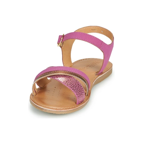 Chaussures Fille Geox - J SANDAL EOLIE GIRL Rose / Doré 5 Chaussures Fille Geox - J SANDAL EOLIE GIRL Rose / Doré – Image 3