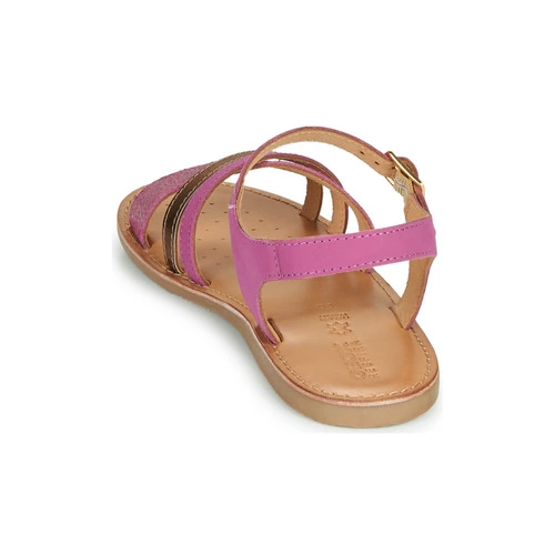Chaussures Fille Geox - J SANDAL EOLIE GIRL Rose / Doré 7 Chaussures Fille Geox - J SANDAL EOLIE GIRL Rose / Doré – Image 5