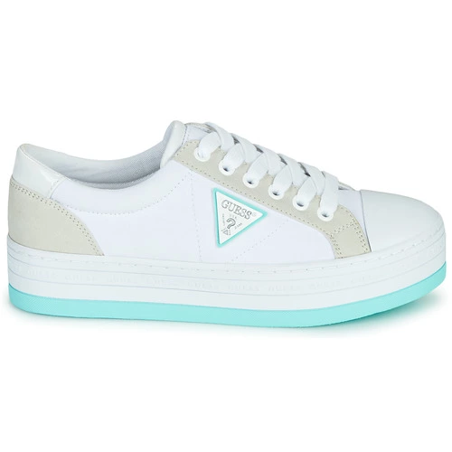 Chaussures Femme Guess - BRODEY Blanc / Bleu 4 Chaussures Femme Guess - BRODEY Blanc / Bleu – Image 2