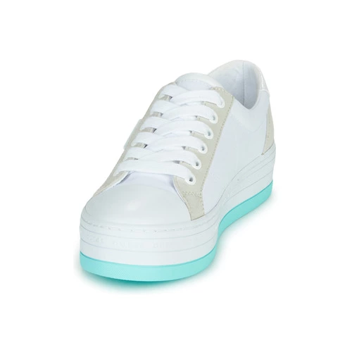 Chaussures Femme Guess - BRODEY Blanc / Bleu 5 Chaussures Femme Guess - BRODEY Blanc / Bleu – Image 3