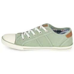 Chaussures Femme Mustang - NATHALIA Vert Clair -France CHAUSSURES DE SPORT Soldes Boutique 18641167 500 D