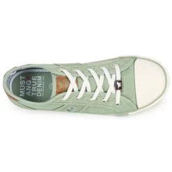 Chaussures Femme Mustang - NATHALIA Vert Clair -France CHAUSSURES DE SPORT Soldes Boutique 18641167 500 F