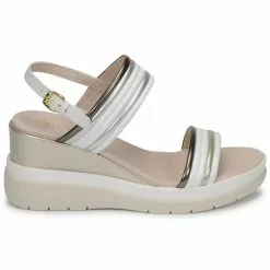 Chaussures Femme Lumberjack - ELAINE Blanc / Beige -France CHAUSSURES DE SPORT Soldes Boutique 18677621 500 B