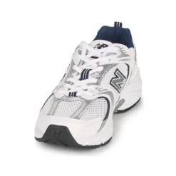Chaussures Femme New Balance - 530 Blanc / Argenté -France CHAUSSURES DE SPORT Soldes Boutique 18751288 500 C