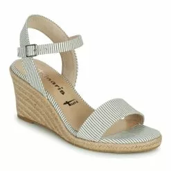 Chaussures Femme Tamaris - LIVIAN Marine / Blanc