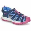 Chaussures Fille Geox - BOREALIS GIRL Bleu / Rose -France CHAUSSURES DE SPORT Soldes Boutique 18764335 500 A