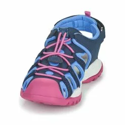 Chaussures Fille Geox - BOREALIS GIRL Bleu / Rose -France CHAUSSURES DE SPORT Soldes Boutique 18764335 500 C