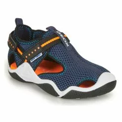 Chaussures Garçon Geox - JR WADER Marine / Orange