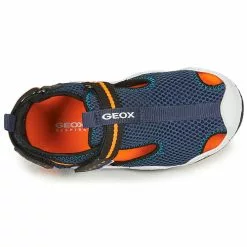 Chaussures Garçon Geox - JR WADER Marine / Orange 13 Chaussures Garçon Geox - JR WADER Marine / Orange -France CHAUSSURES DE SPORT Soldes Boutique 18764373 500 F