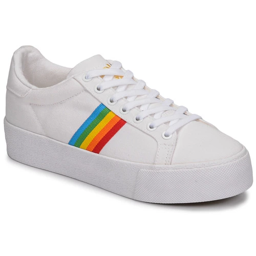 Chaussures Femme Gola - ORCHID PLATEFORM RAINBOW Blanc / Multi 3 Chaussures Femme Gola - ORCHID PLATEFORM RAINBOW Blanc / Multi
