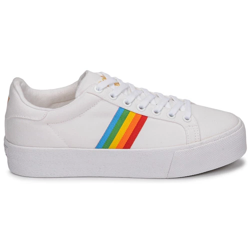 Chaussures Femme Gola - ORCHID PLATEFORM RAINBOW Blanc / Multi 4 Chaussures Femme Gola - ORCHID PLATEFORM RAINBOW Blanc / Multi – Image 2