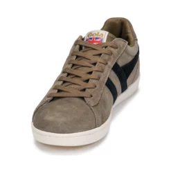 Chaussures Homme Gola - EQUIPE SUEDE Beige / Marine -France CHAUSSURES DE SPORT Soldes Boutique 18852305 500 C