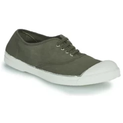 Chaussures Femme Bensimon - TENNIS LACET Kaki