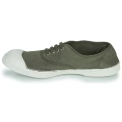 Chaussures Femme Bensimon - TENNIS LACET Kaki -France CHAUSSURES DE SPORT Soldes Boutique 18865732 500 D