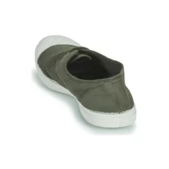 Chaussures Femme Bensimon - TENNIS LACET Kaki -France CHAUSSURES DE SPORT Soldes Boutique 18865732 500 E