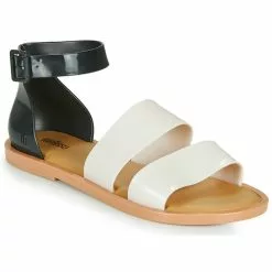 Chaussures Femme Melissa - MELISSA MODEL SANDAL Blanc / Noir