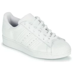 Chaussures Enfant Adidas Originals - SUPERSTAR J Blanc