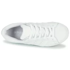 Chaussures Enfant Adidas Originals - SUPERSTAR J Blanc -France CHAUSSURES DE SPORT Soldes Boutique 18898613 500 F