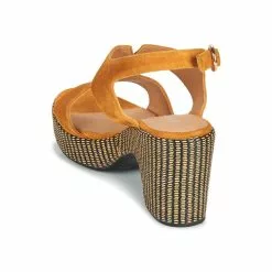 Chaussures Femme Adige - ROMA V7 UNER SAFRAN Marron -France CHAUSSURES DE SPORT Soldes Boutique 18904635 500 E