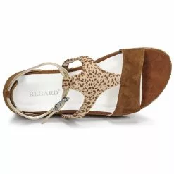 Chaussures Femme Regard - CASSIS Marron -France CHAUSSURES DE SPORT Soldes Boutique 18906826 500 F