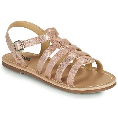 Chaussures Fille Citrouille Et Compagnie - MAYANA Rose / Or 3 Chaussures Fille Citrouille Et Compagnie - MAYANA Rose / Or