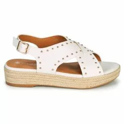 Chaussures Femme The Divine Factory - LS1802J Blanc -France CHAUSSURES DE SPORT Soldes Boutique 18941123 500 B