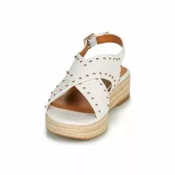 Chaussures Femme The Divine Factory - LS1802J Blanc -France CHAUSSURES DE SPORT Soldes Boutique 18941123 500 C