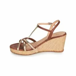 Chaussures Femme Unisa - LLINAR Doré -France CHAUSSURES DE SPORT Soldes Boutique 18944833 500 D