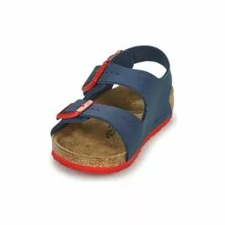 Chaussures Garçon Birkenstock - MILANO Bleu / Rouge -France CHAUSSURES DE SPORT Soldes Boutique 18980389 500 C