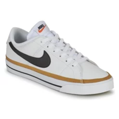 Chaussures Femme Nike - COURT LEGACY Blanc / Bleu