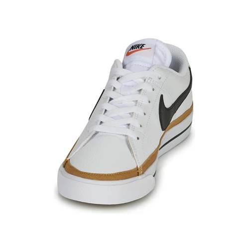 Chaussures Femme Nike - COURT LEGACY Blanc / Bleu 5 Chaussures Femme Nike - COURT LEGACY Blanc / Bleu – Image 3