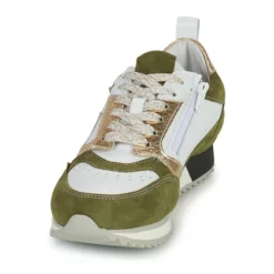 Chaussures Femme Philippe Morvan - ROOXY V2 Blanc / Kaki -France CHAUSSURES DE SPORT Soldes Boutique 19040969 500 C