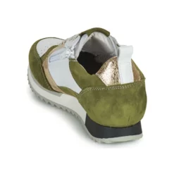 Chaussures Femme Philippe Morvan - ROOXY V2 Blanc / Kaki -France CHAUSSURES DE SPORT Soldes Boutique 19040969 500 E