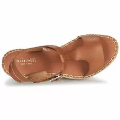 Chaussures Femme Minelli - LIZZIE Marron -France CHAUSSURES DE SPORT Soldes Boutique 19057437 500 F